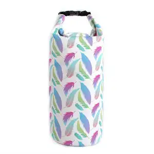 Wholesale Patterned PVC Waterproof Dry Bag For Hiking Camping Water Sporting