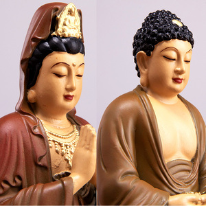 เครื่องหอมทองเหลืองจีนเครื่องกำยานเครื่องหอมจาก Guanyin เครื่องประดับทำจากทองแดงบริสุทธิ์ Maitreya Laughing Tathagata Buddha - Product Image 3
