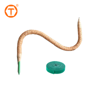 Bâtons de plantes vertes de jardin de 70cm piquets de support en fibre de noix de coco brun bâtons de mousse pliables pour grimpeurs en pot