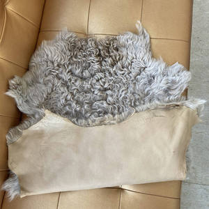 Usine Vente Vêtement Collier Utiliser Toscana Haute Bouclée Peau De Mouton Peau Peau D'agneau Double Face En Peau De Mouton Fourrure Tissu pour Vêtement & Chapeau - Product Image 4