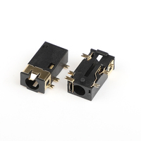 LY-PJ-A32 Convertidor SMT de 6 Pines con Revestimiento de Bronce Fosforoso, Conector de Audio de 3.5mm, Micrófono Óptico, Conector Hembra de Nylon y Acero Inoxidable para Teléfono