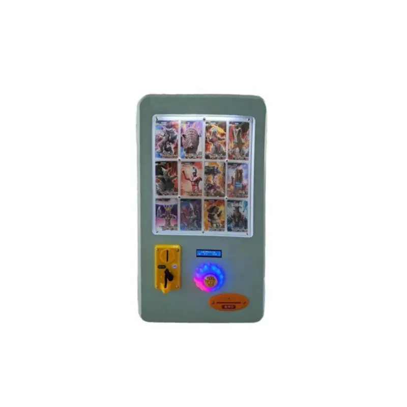 Lucky Mini Coin-Operated Electric Automatic Small Cartoon Card Sticker Tattoo Vending Machine