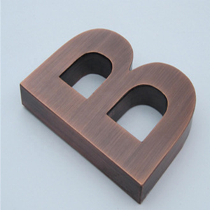 CARREY personalizzato 3d muro metallo lettera 3d Logo Farm <span class=keywords><strong>caffè</strong></span> numero segnaletica 3d pubblicità esterna in metallo spazzolato segno - Product Image 1