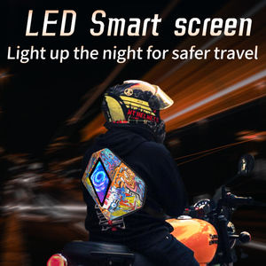 Nouveau sac de moto à bandoulière LED, sac de moto personnalisé OEM, sac de voyage oblique imperméable, sac léger Bluetooth - Product Image 6