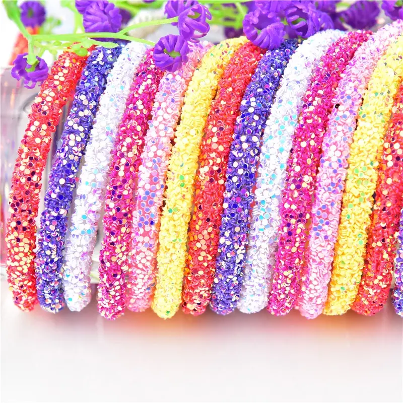 6mm Wide colour Rhinestones Trim sequin hose round tube rubber strip Crystal Banding Applique Wedding Dress Decoration jewelry