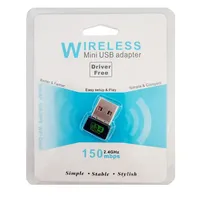 Mini Tarjeta de Red Inalámbrica USB3.0 Externa, Sin Controladores, 150Mbps, para Laptop y Escritorio, Receptor y Transmisor WiFi, en Stock