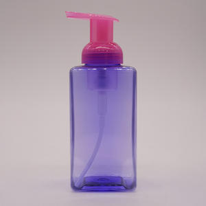 Bouteille de lavage corporel plate en plastique PET de haute qualité avec pompe pulvérisatrice 300ml/500ml – Fabricant, Vente en gros, Personnalisation OEM ODM, Marque privée - Product Image 1