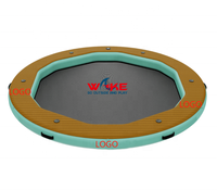 Vente flash WAKE Hamac d'eau gonflable portable en maille flottante pour la natation, flotteur pour piscines et rivières, matériau durable en drop stitch