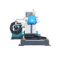 Machine de découpe et d'angle biseauté, à Tube droit