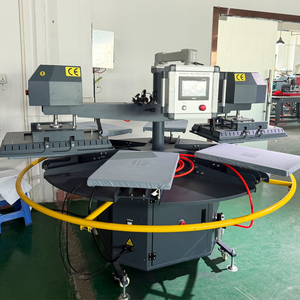 เครื่องปั๊มความร้อนแบบหมุน6สถานีเครื่องถ่ายแบบระเหิด40x60สำหรับพิมพ์เสื้อผ้าตามสั่งพิมพ์ - Product Image 3