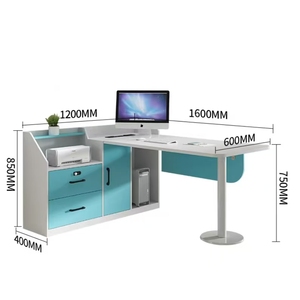 Ensemble de bureau et de chaise de clinique pour diagnostic de médecin pour les Tables d'hôpital de diagnostic d'animal de compagnie d'hôpital <span class=keywords><strong>pédiatrique</strong></span> ambulatoire - Product Image 6