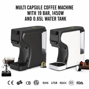 เครื่องชงกาแฟ19Bar แบบหลายแคปซูลเข้ากันได้กับ kcup, Nespresso, <span class=keywords><strong>Dolce</strong></span> <span class=keywords><strong>Gusto</strong></span>, กาแฟบด & ESE pods - Product Image 5