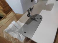 Machine à coudre industrielle domestique multifonction JK 307 en promotion avec mécanisme d'alimentation manuel, point zigzag, moteur inclus