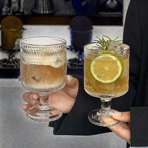 Mug en verre transparent <span class=keywords><strong>de</strong></span> 180 ml pour café, bière, <span class=keywords><strong>vin</strong></span>, motif classique <span class=keywords><strong>de</strong></span> tournesol en relief, passe au lave-vaisselle et au micro-ondes, réutilisable pour les fêtes, la maison, l'hôtel - Product Image 2