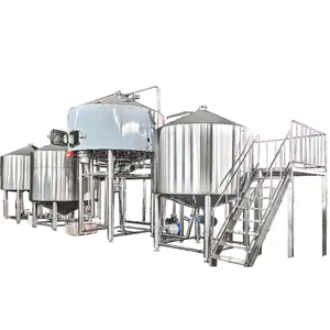 Complete brewery Project 5000L Beer Equipment craft brewery 5000l 50HL Brewery Equipment