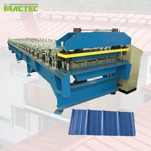 Roll Forming Machine Dakbedekking Metalen Staal Wandpaneel Gekleurde Ijzeren Strip Klassieke Rib Voormalige Folie Maken Machines