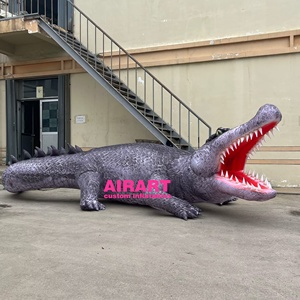 Modèle de <span class=keywords><strong>crocodile</strong></span> <span class=keywords><strong>gonflable</strong></span> géant / Animal alligator <span class=keywords><strong>gonflable</strong></span> pour la décoration d'événements en plein air - Product Image 4