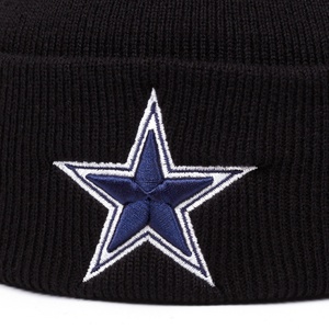 Gorro Casual para Exteriores Estilo Europeo Americano, con Estrella de Cinco Puntas Bordada en 3D, Moderno, 100% Acrílico - Product Image 4