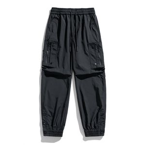 Shorts personnalisés avec logo pour hommes, été 2025, automne/hiver, salopette élastique, pantalon décontracté ample pour hommes, pantalon camouflage tendance - Product Image 3