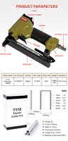 MARS 22GA 71 Series Air Nailer 7116 Agrafeuse pneumatique pour l'industrie du meuble