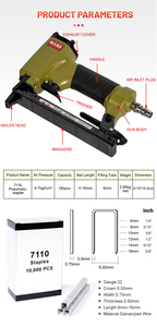 <span class=keywords><strong>Clavadora</strong></span> Neumática MARS 22GA Serie 71, Modelo 7116, para Fábrica de Muebles - Product Image 4