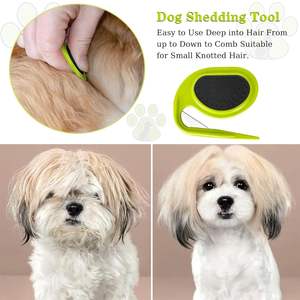 Fournitures de toilettage pour animaux de compagnie dents en acier inoxydable nettoie le <span class=keywords><strong>coupe</strong></span>-nœud de poils de <span class=keywords><strong>chat</strong></span> - Product Image 3