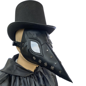 <span class=keywords><strong>Masque</strong></span> de Médecin de la Peste Cosplay Steampunk, <span class=keywords><strong>Masque</strong></span> en Latex Effrayant et Amusant à <span class=keywords><strong>Bec</strong></span> d'Oiseau et Nez Long pour Noël, Halloween, Mascarade, Carnaval, Fête - Product Image 2