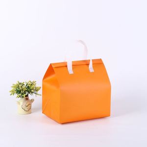 Disposable Wholesale Reusable Bag Non-Woven Lunch Food Delivery <b>Cooler</b> Thermal Insulated Bag Custom Logo Food Takeout - Product Image 4