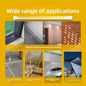<span class=keywords><strong>Sika</strong></span> 170 Sellador universal para construcción Resistente a la intemperie Impermeable Poliuretano Metal Madera Piedra Vidrio A prueba de fugas para - Product Image 3