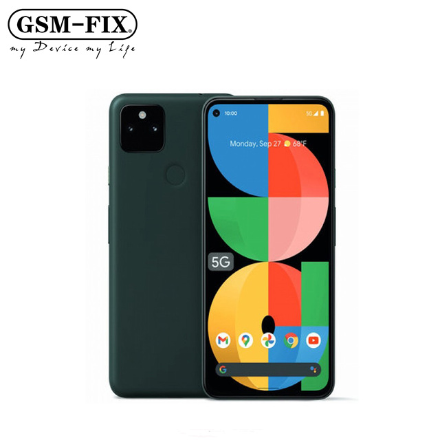 GSM-FIX 5G 6.34" Octa Core Android 11 Mobile Phones 6GB RAM 128GB ROM Smartphone for Google Pixel 5A