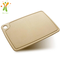 Planche à découper en fibre de cosse de riz antibactérienne et anti-moisissure, planche à découper pliable, ensemble de planche à découper de luxe