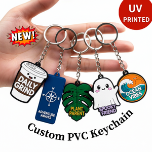 Tùy chỉnh 3D mềm <span class=keywords><strong>PVC</strong></span> Keychain UV in logo hình cao su Keychain OEM Dịch vụ llavero Para sublimar llavero de defensa cá nhân - Product Image 1