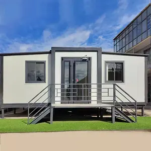 2024 Luxury Modern Flat Pack Expandable Folding Storage Shipping Portable Homes 2 Bedroom Living Container