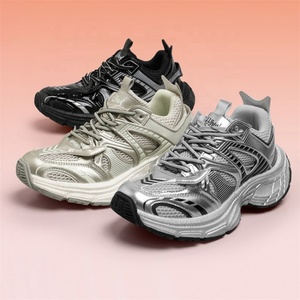 Zapatillas Deportivas Casuales con Parte Superior de Malla Transpirable, Suela Gruesa Antideslizante y Duradera, Comodidad Durante Todo el Día, OEM/ODM, Personalizables - Product Image 3