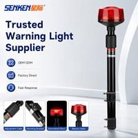 Luz Estroboscópica LED Trasera de Advertencia para Motocicleta Senken MWL100 DC10-30V, Luz de Advertencia de Emergencia de Alta Calidad