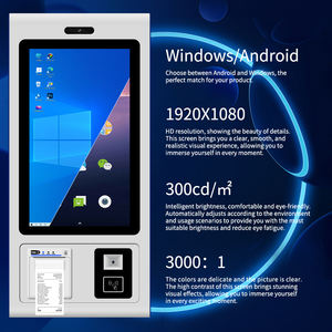 음식 배달 로봇 자체 운전 21.5 인치 안드로이드 시스템 셀프 서비스 금전 등록기 터치 스크린 키오스크 KFC 패스트 푸드 주문 - Product Image 6