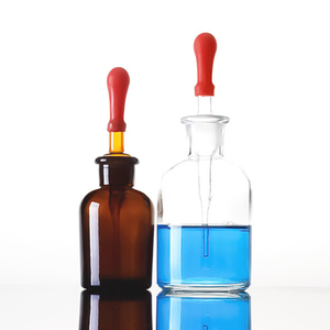 Laboratory Clear Glass Dropping <b>Bottle</b> 60Ml With Ground Glass <b>Pipette</b> For Chemical Storage - Product Image 2
