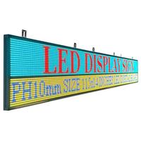 Letrero LED Programable para Exteriores, a Todo Color, con Control WiFi, HD 1080P, HDR10+, Resistente al Agua IP65, Alto Brillo, para Tiendas