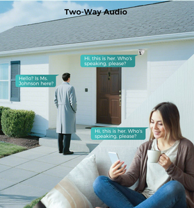 120 grados panorámicos IP67 Detección de cuerpo humano Cámara <span class=keywords><strong>IP</strong></span> CMOS Sensor Domo 12mp cámaras con almacenamiento de tarjeta Micro Sd de Audio bidireccional - Product Image 5