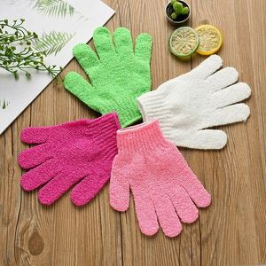 Serviettes de bain exfoliantes durables, brosses de bain givrées pour adultes, gants de bain épaissis à cinq doigts pour le frottage - Product Image 2