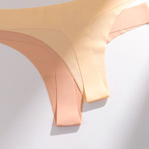 Lingerie féminine sexy, <span class=keywords><strong>simple</strong></span>, douce pour la peau, string découpé au laser, sans couture - Product Image 5