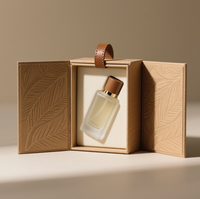 Boîte cadeau rigide pliable en papier écologique de luxe rouge de style chinois avec fermeture magnétique à double ouverture, design personnalisé