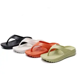 SL0013 Nieuwe Dames Zomer Dikke Bodem Antislip Zachte Zolen Koppels Strand Flip-Flops Eva Outdoor Vrouw Slippers vrouwen Flip Flops