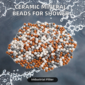 Billes de filtration en céramique d'alumine industrielle, perles minérales anioniques pour la purification de l'eau, remplacement pour système de filtration - Product Image 2