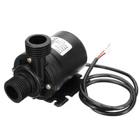 Pompa Air Celup DC Tanpa Sikat, Port Ulir 12V/24V Unit Rendah Kebisingan untuk Sirkulator Air Kolam Akuarium