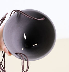 <span class=keywords><strong>Pot</strong></span> de jardinière <span class=keywords><strong>suspendu</strong></span> en céramique moderne avec corde pour décoration de jardin de maison, vente en gros - Product Image 4