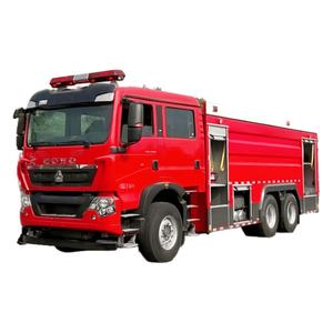 Precio de fábrica HOWO 6*4 Fire Fighting Water <span class=keywords><strong>Bowser</strong></span> Truck 20 Ton Fire Trucks Foam Water Tank para la venta - Product Image 2