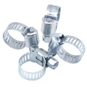 Hot Sales American Type Galvanized Clamp Fitting With Hose Clamps