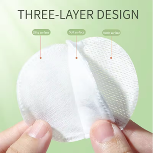 Disques démaquillants roses en coton, tampons nettoyants pour le visage, 80 pièces, disques en coton doux et ronds pour les soins quotidiens de la peau - Product Image 6