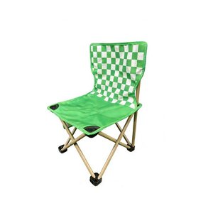 Chaise pliante d'extérieur Barba Farm verte 0,7 kg, chaise de plage portable pour enfants et adultes, design léger et compact - Product Image 1